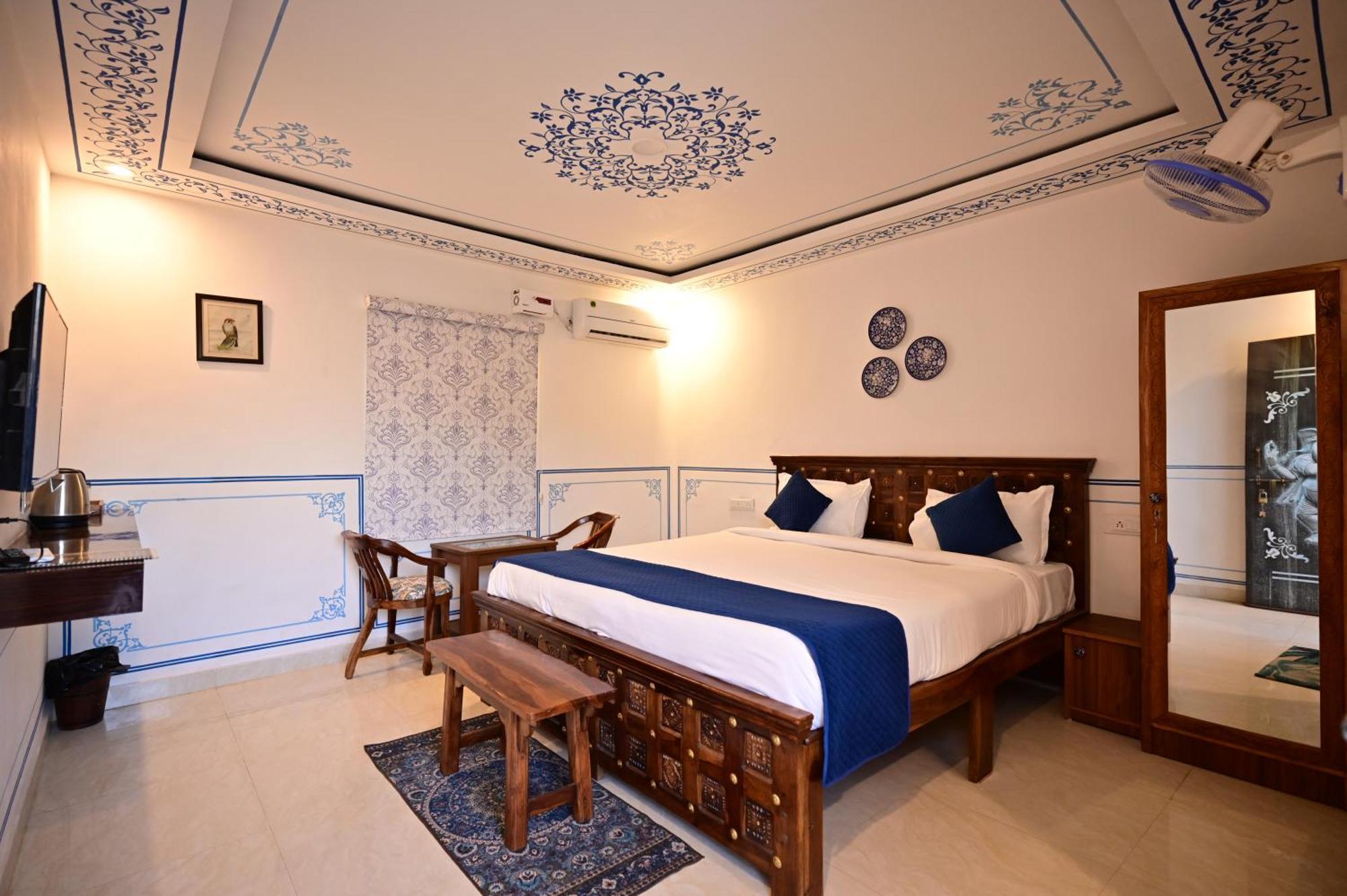 The Castle Crown - Hem Vilas Resort Ranthambhore Sawai Madhopur Eksteriør billede
